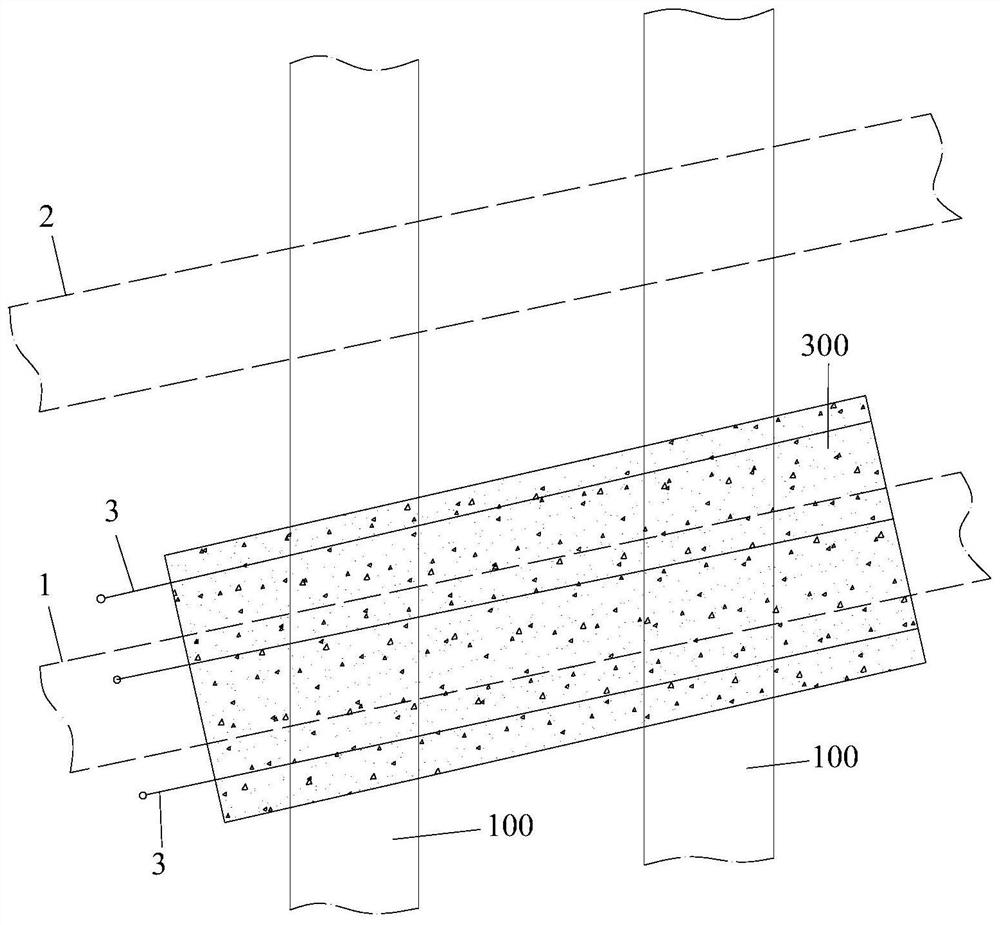 Shield tunnel construction and reinforcement method for underneath passing through existing tunnel in upper-soft and lower-hard stratum