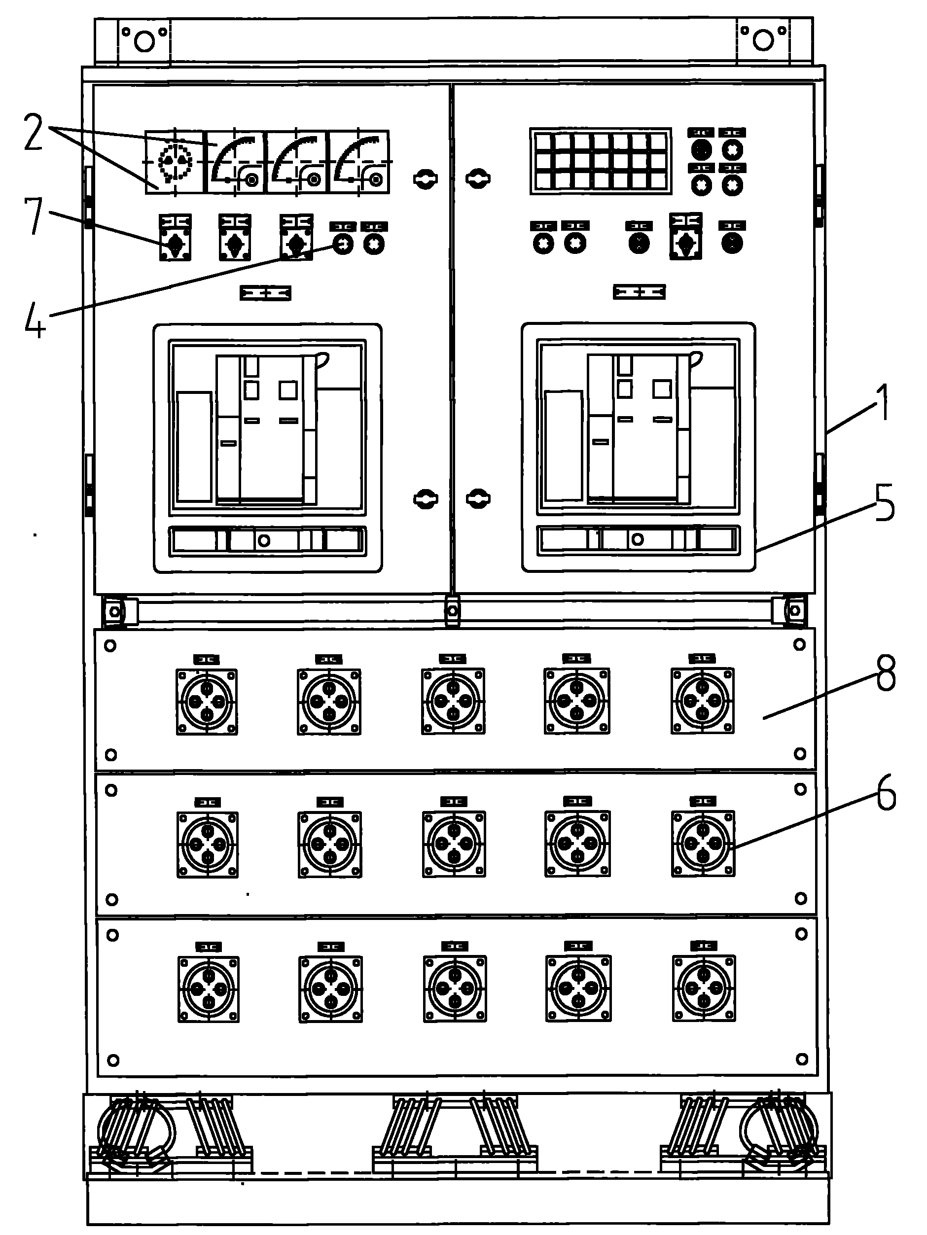 Shore connection box