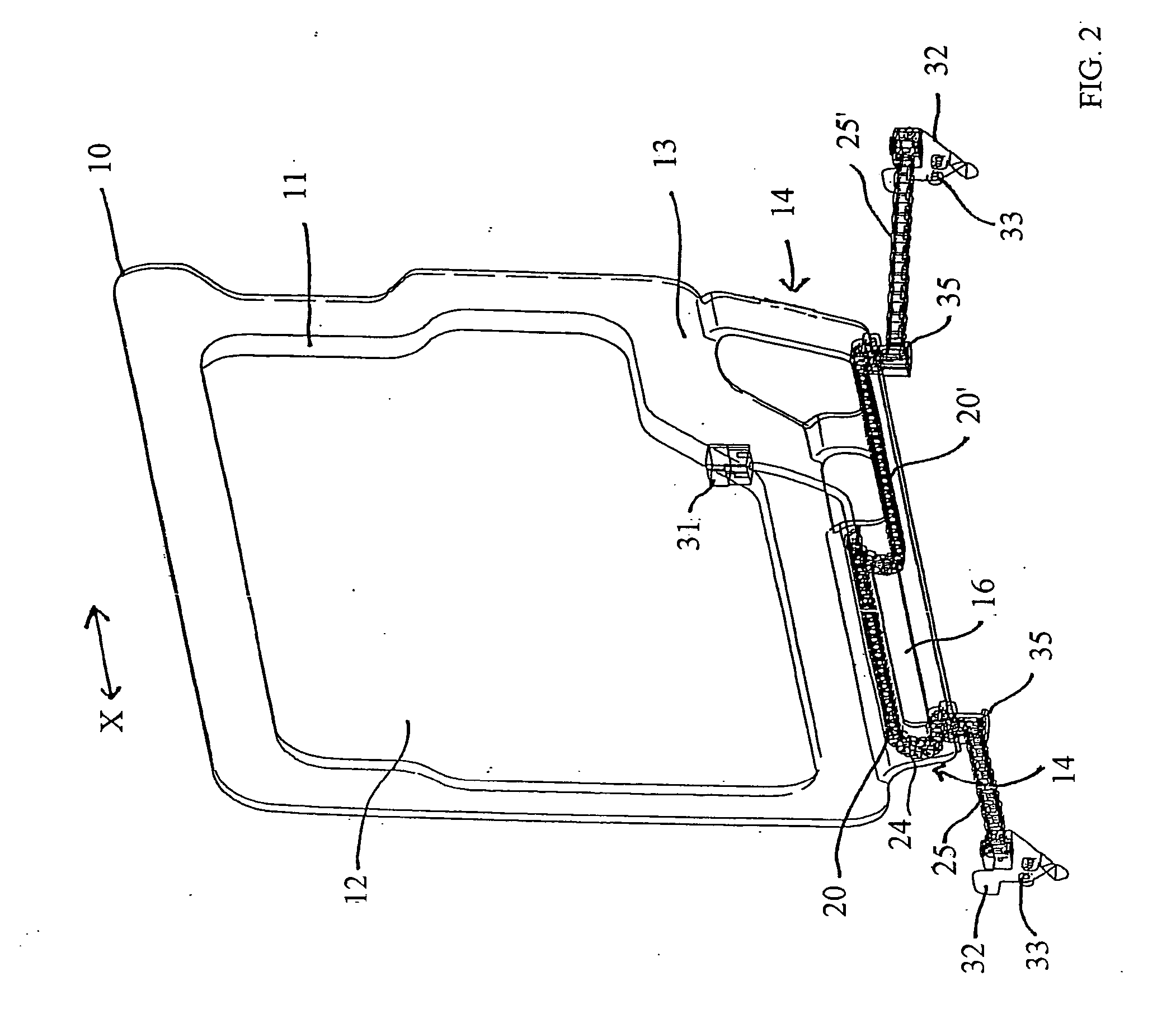 Sliding door for motor vehicles and method for the assembly thereof