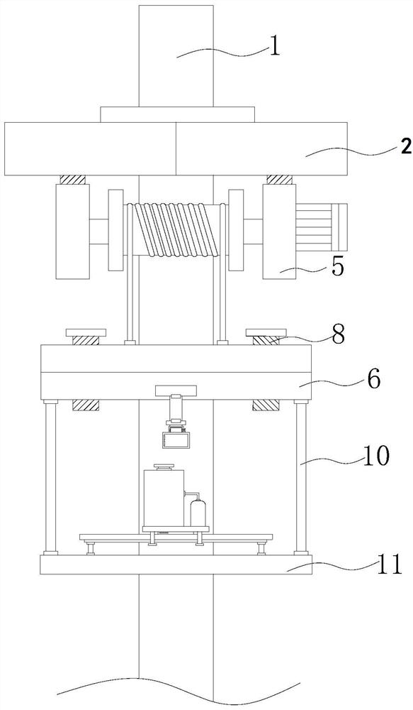 Bridge detection equipment convenient for repairing external damage of cable