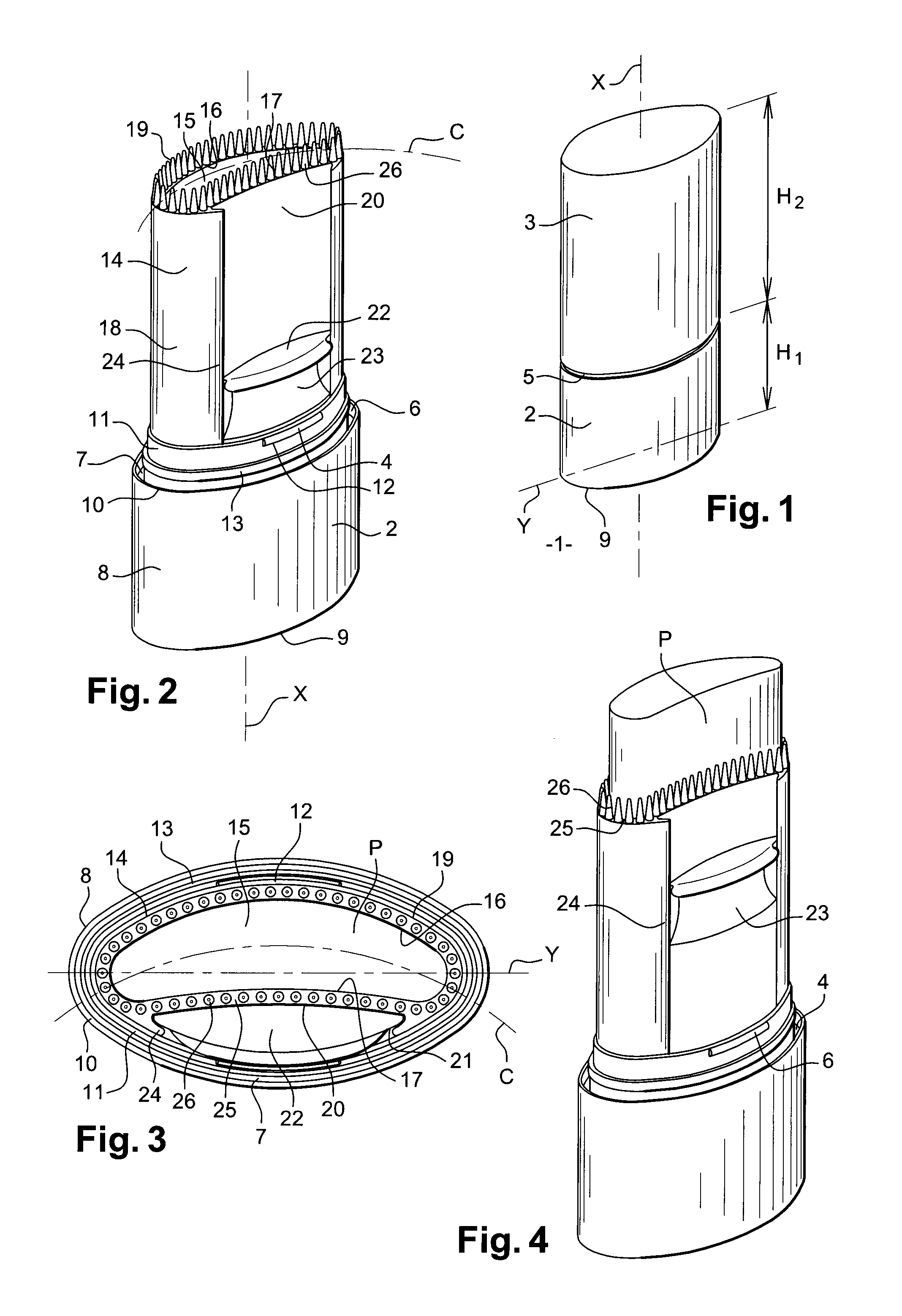 Device for packaging and applying a product