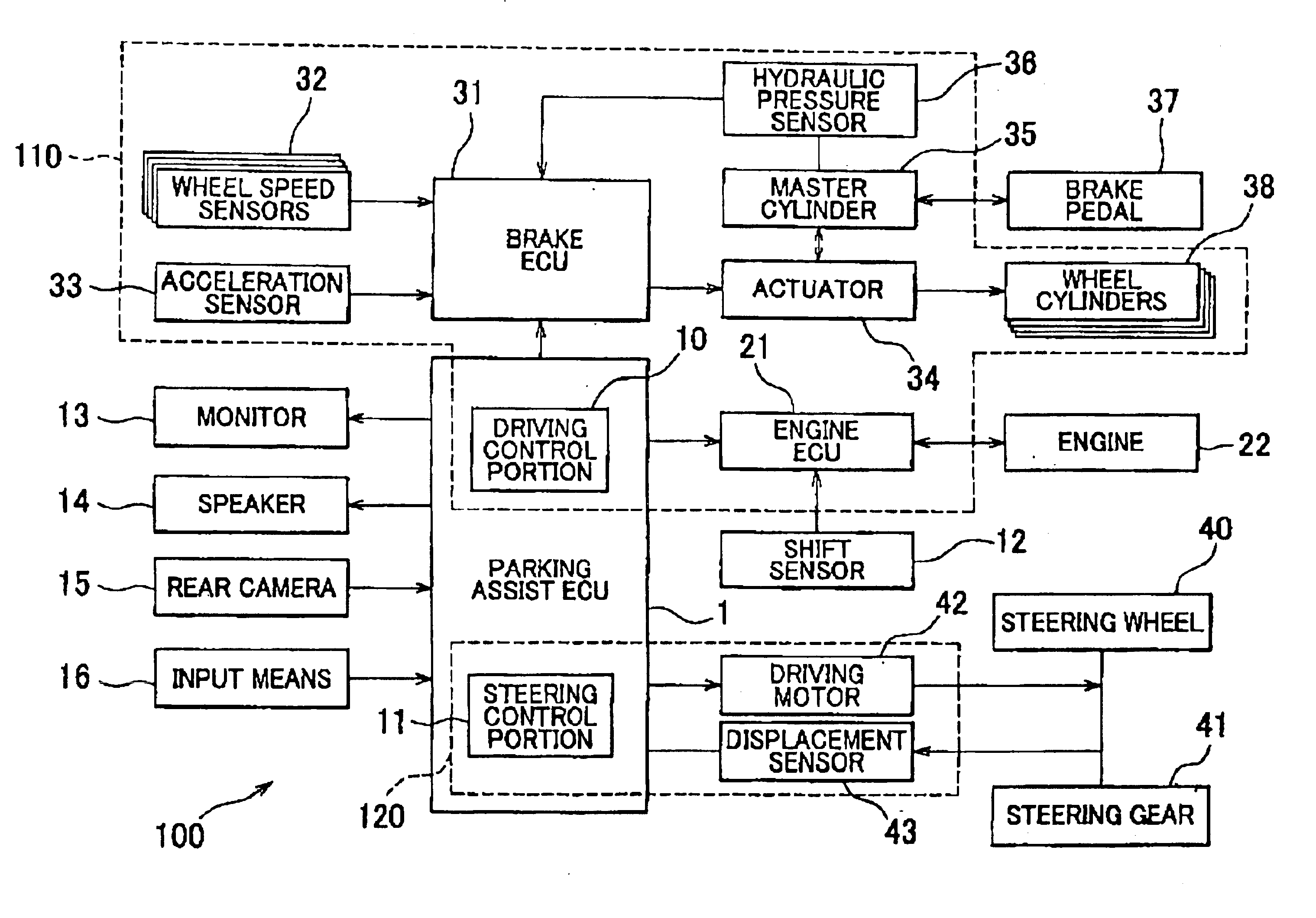 Parking assist apparatus for vehicle and control method of same