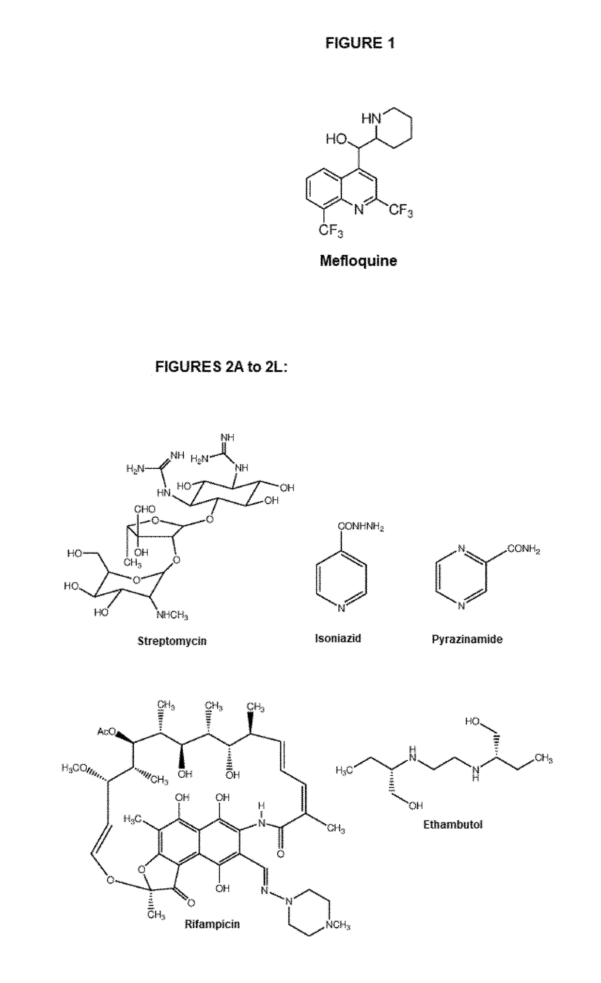 Pharmaceutical composition, use of mefloquine in a fixed dose, and method for treating tuberculosis