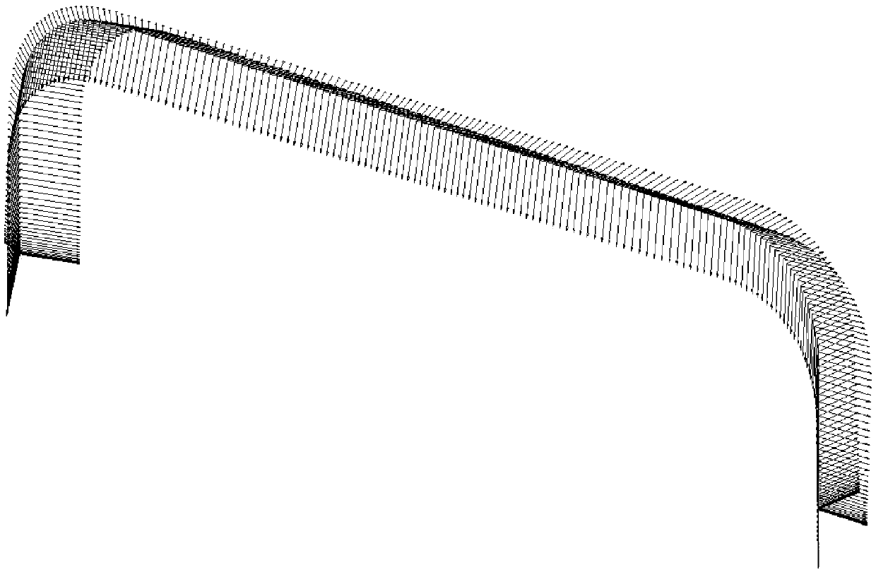 A time-optimal trajectory planning method and device for robot operation space