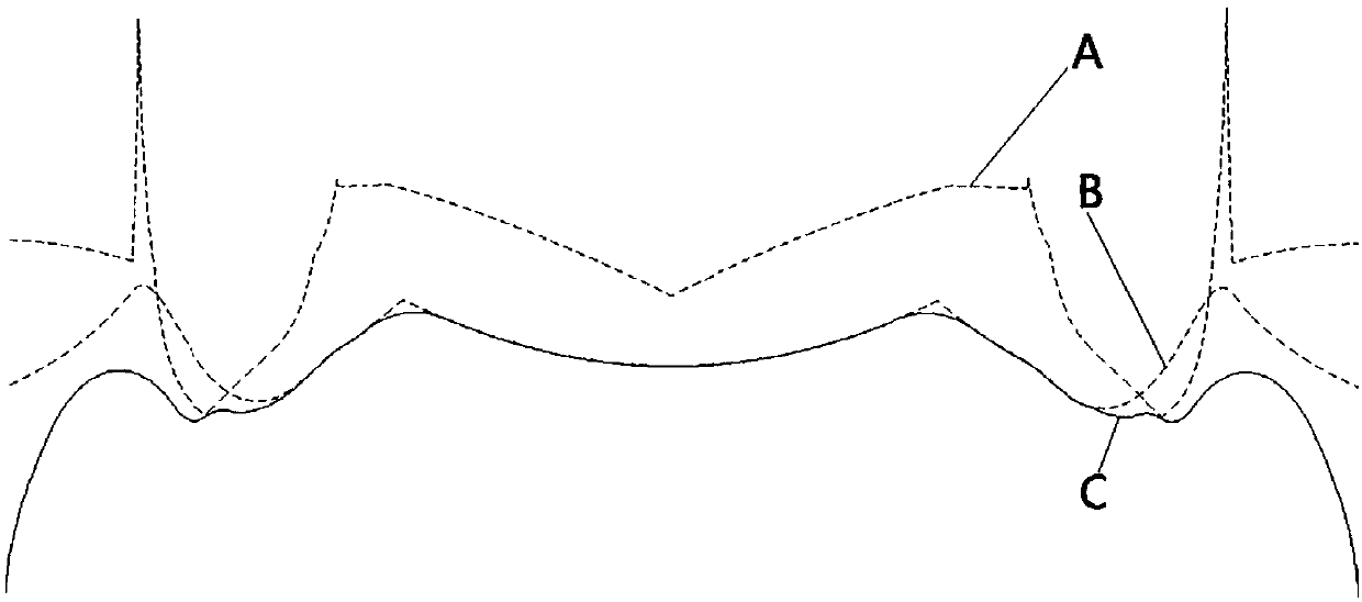 A time-optimal trajectory planning method and device for robot operation space