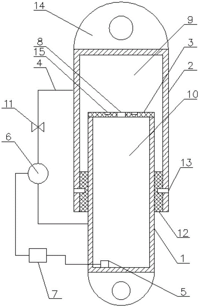 Electric cycle oil shock absorber