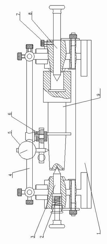 Radial jitter detector for shaft