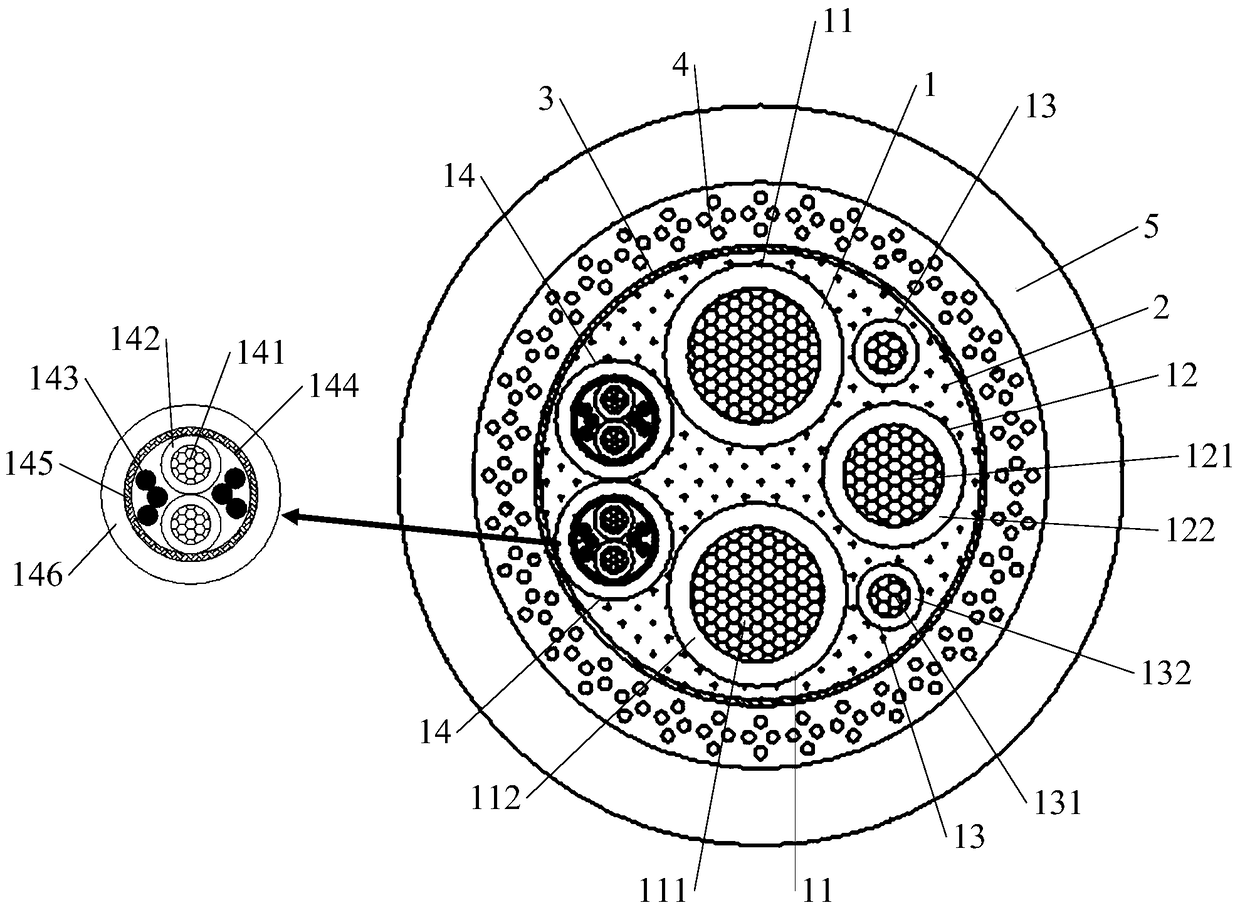 A kind of electric vehicle charging cable and preparation method thereof