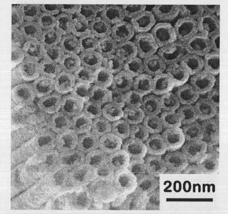 Method for preparing nanometer composite film consisting of titanium dioxide nanotube and nanocrystalline