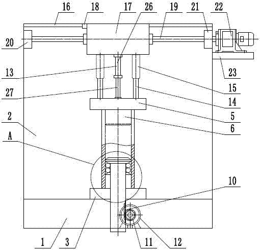 Rotation stopping device for bobbin