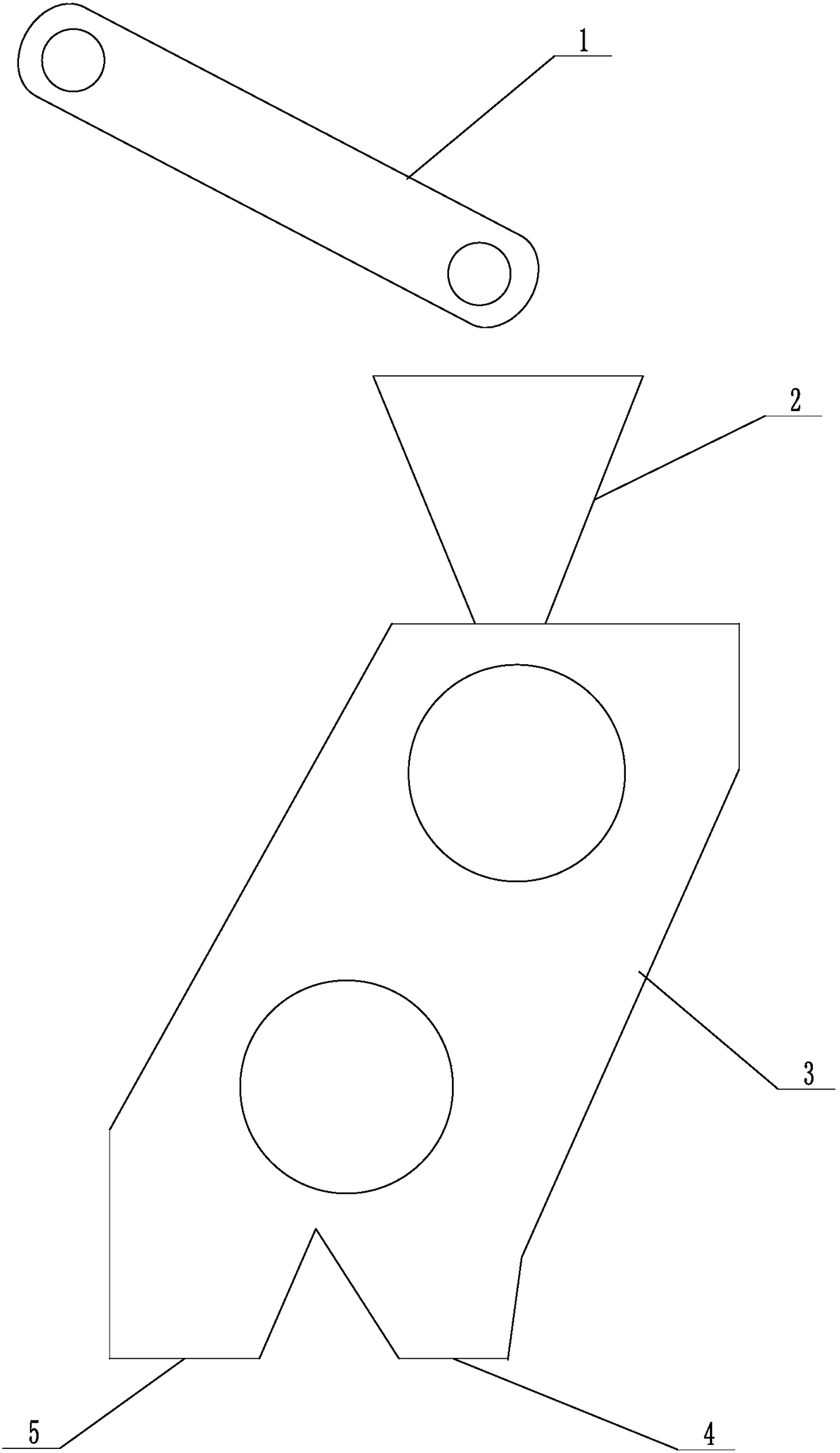 Feeding mine box of magnetic separator