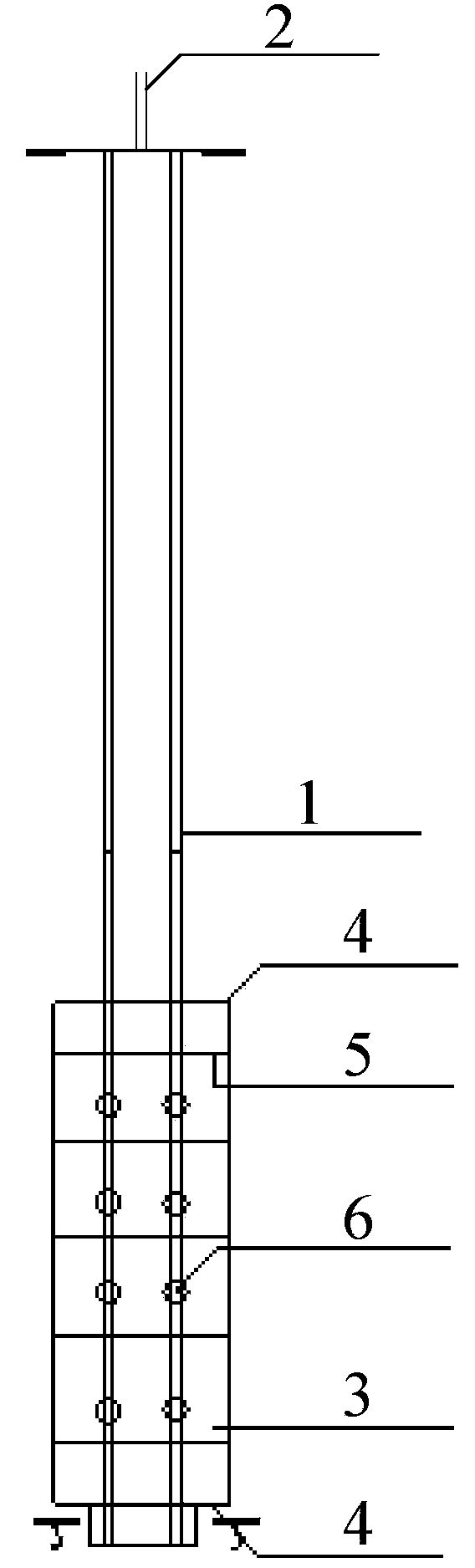 Construction method of slip-casting variable-cross section steel pipe pile and expansion and extrusion device of slip-casting variable-cross section steel pipe pile