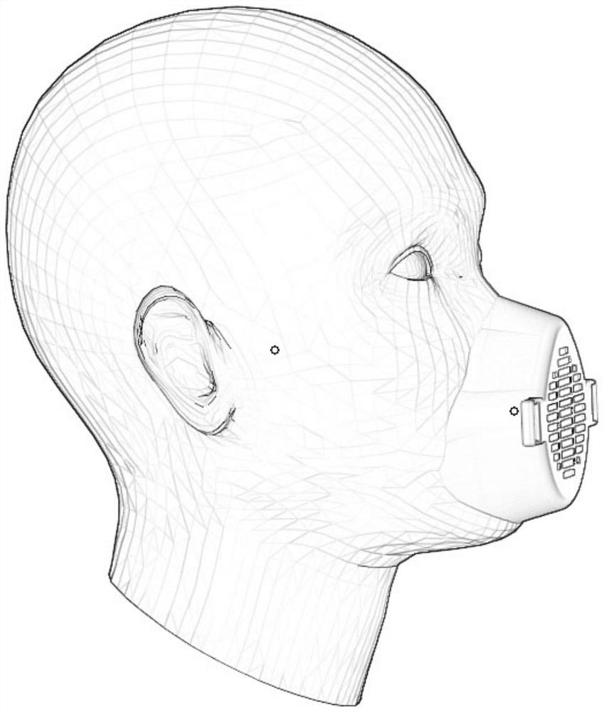 A method for making in-situ 3D printed custom masks based on facial feature extraction