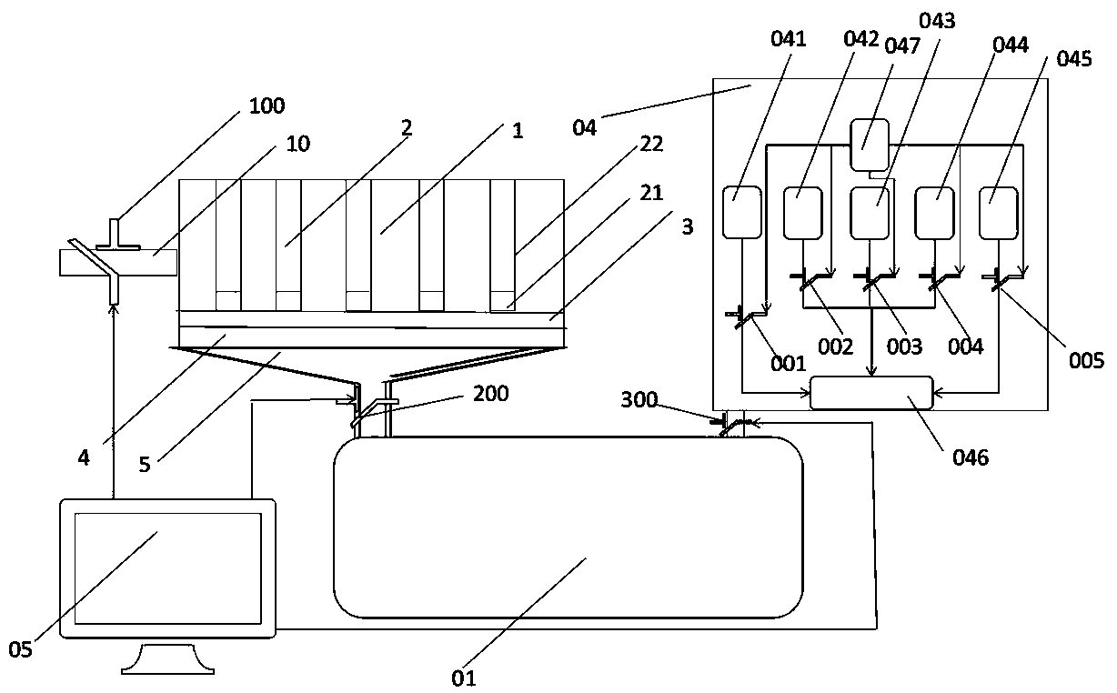 Electroplating wastewater treatment device