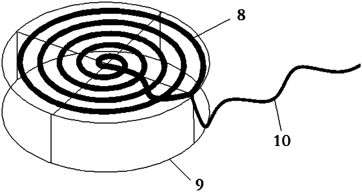 In-situ leaching uranium mining mine wastewater deodorization method