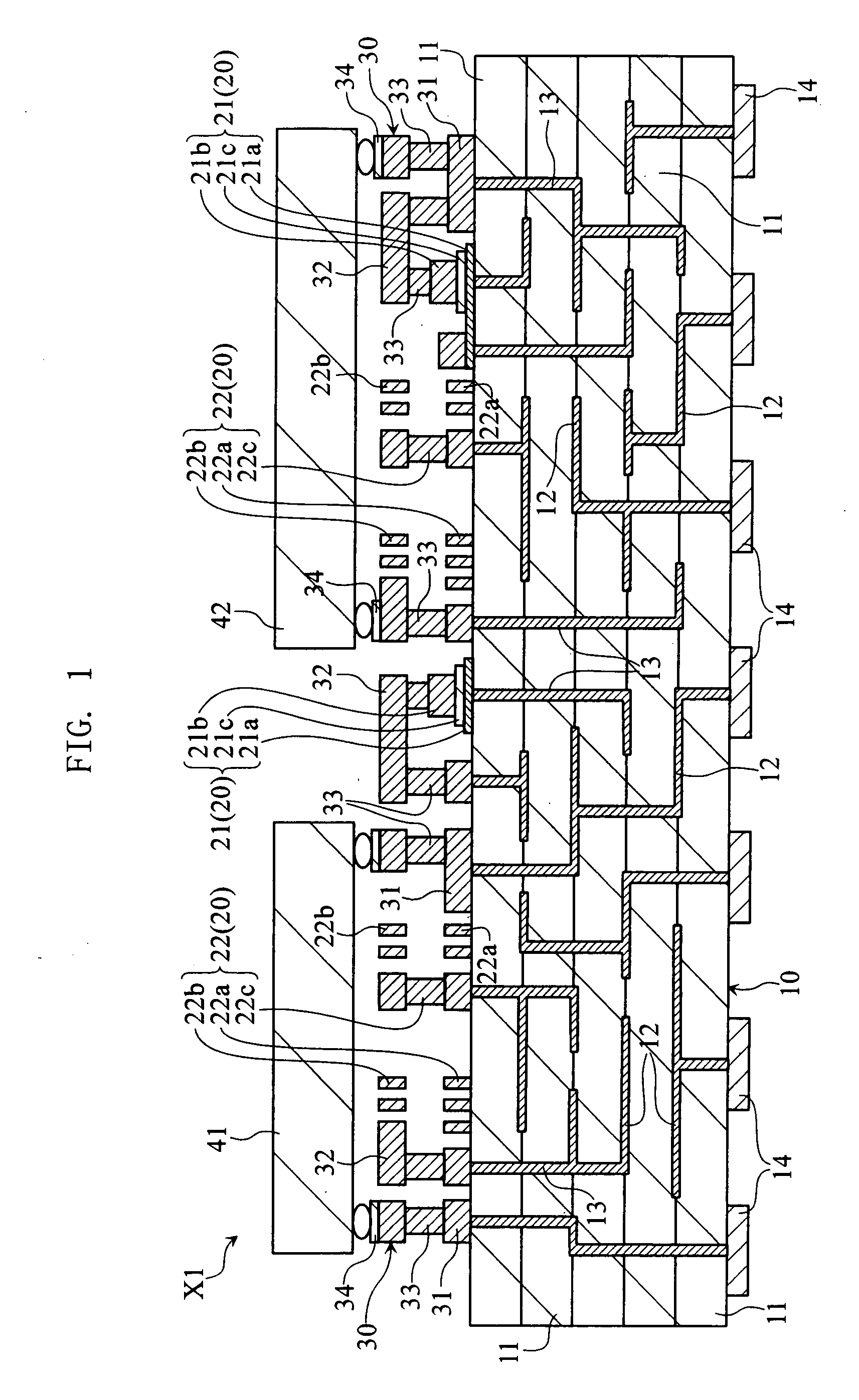 Electronic part module and method of making the same