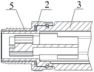 Anti-loosening structure of M12 connector