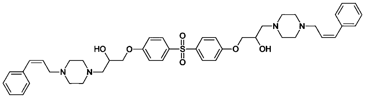 A small molecule inhibitor targeting the combination of EGFR and EPS8 and its application