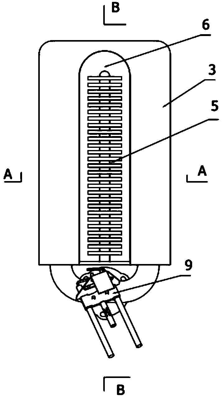 Gas burner and gas steam generator thereof