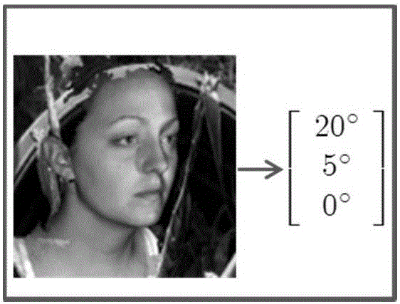 Vision mapping method based on mixed group regression method