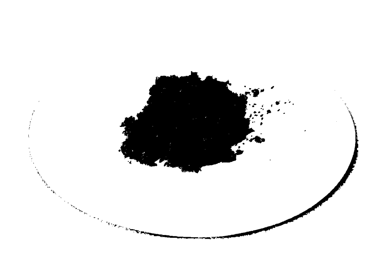 Preparation method of graphene aerogel powder and graphene aerogel powder