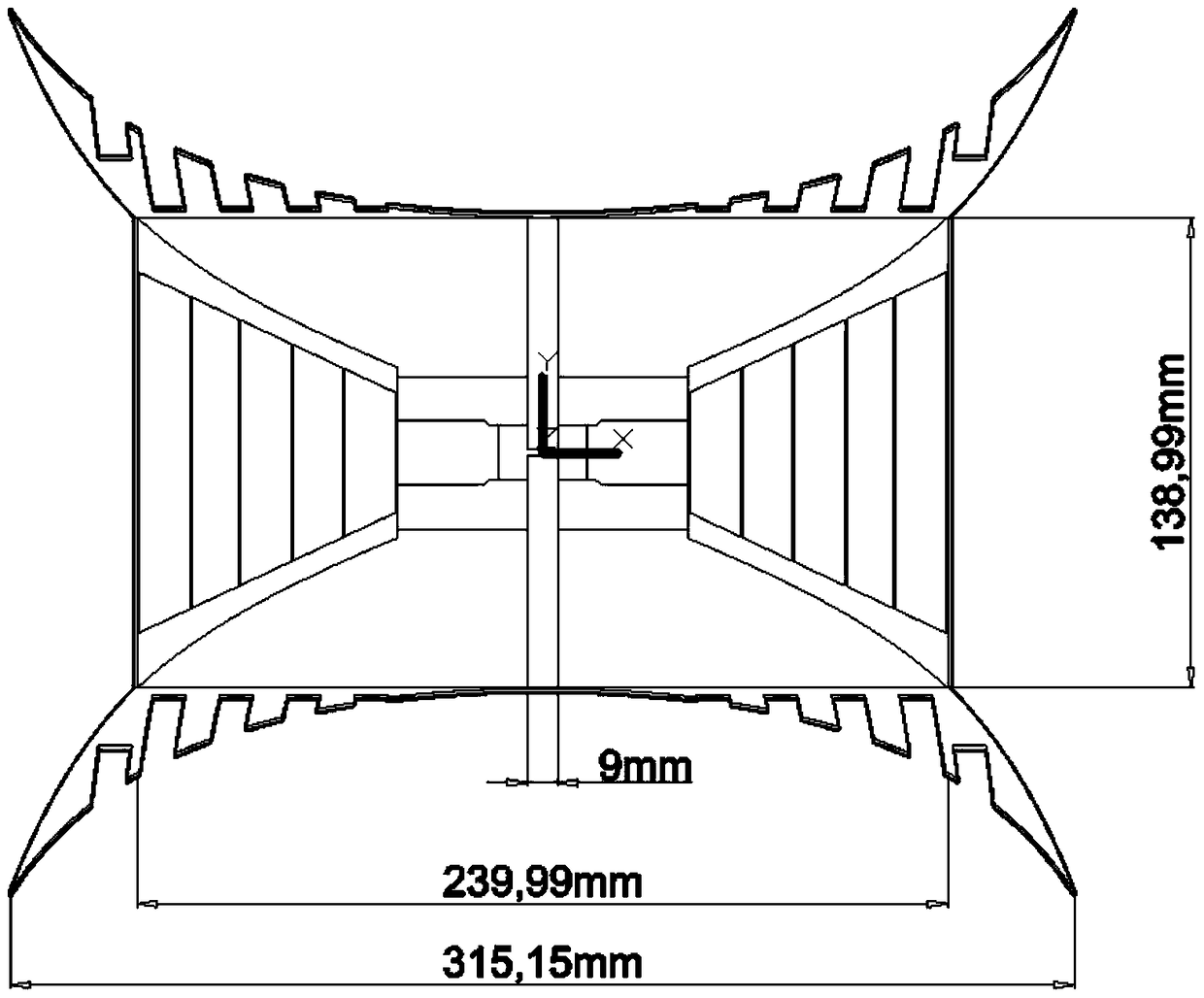 An ultra-wideband tem horn antenna and its modeling method