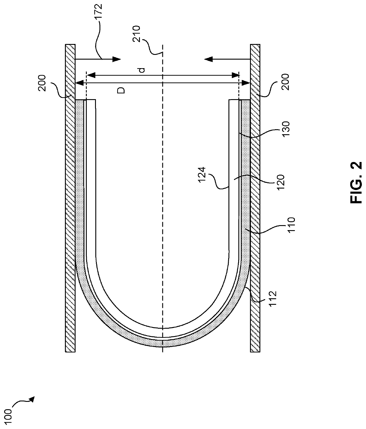 Bendable articles including adhesive layer with a dynamic elastic modulus