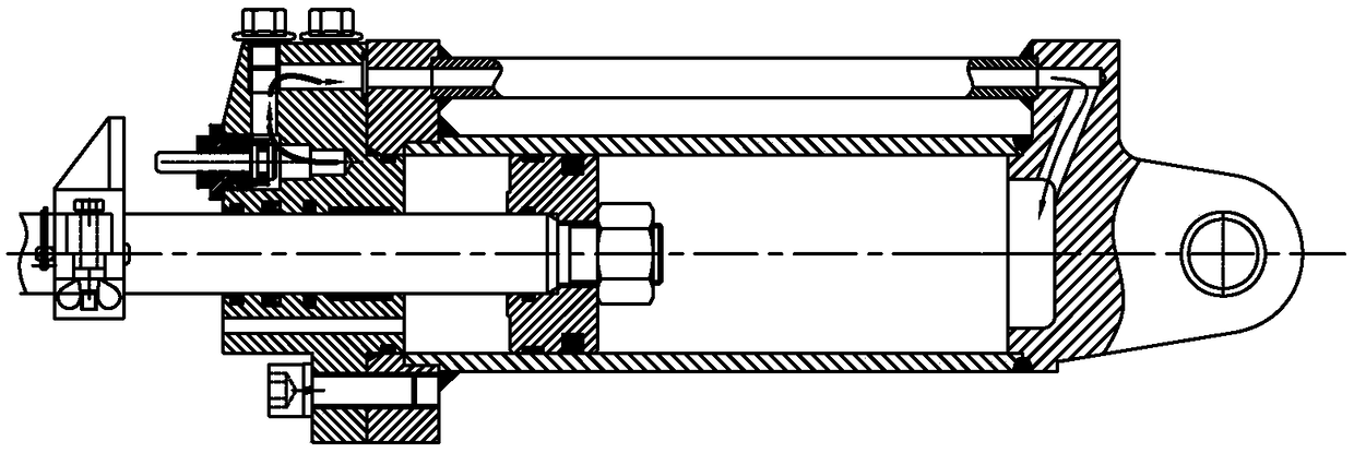 Lift cylinders for agricultural machinery