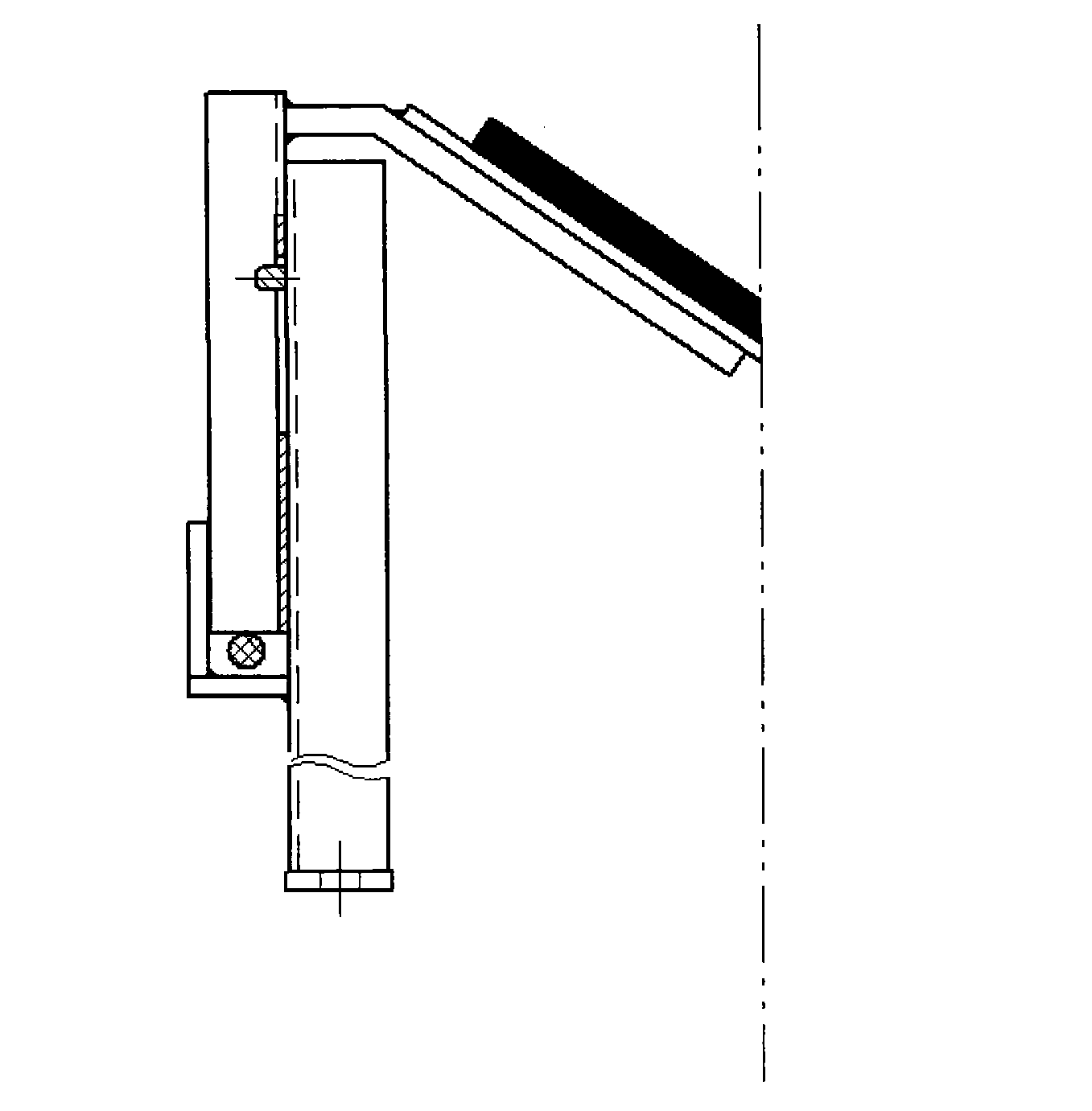 Damping device with controllable hydraulic pressure