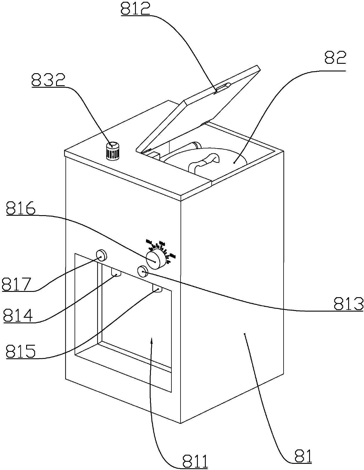 Purified water direct drinking machine