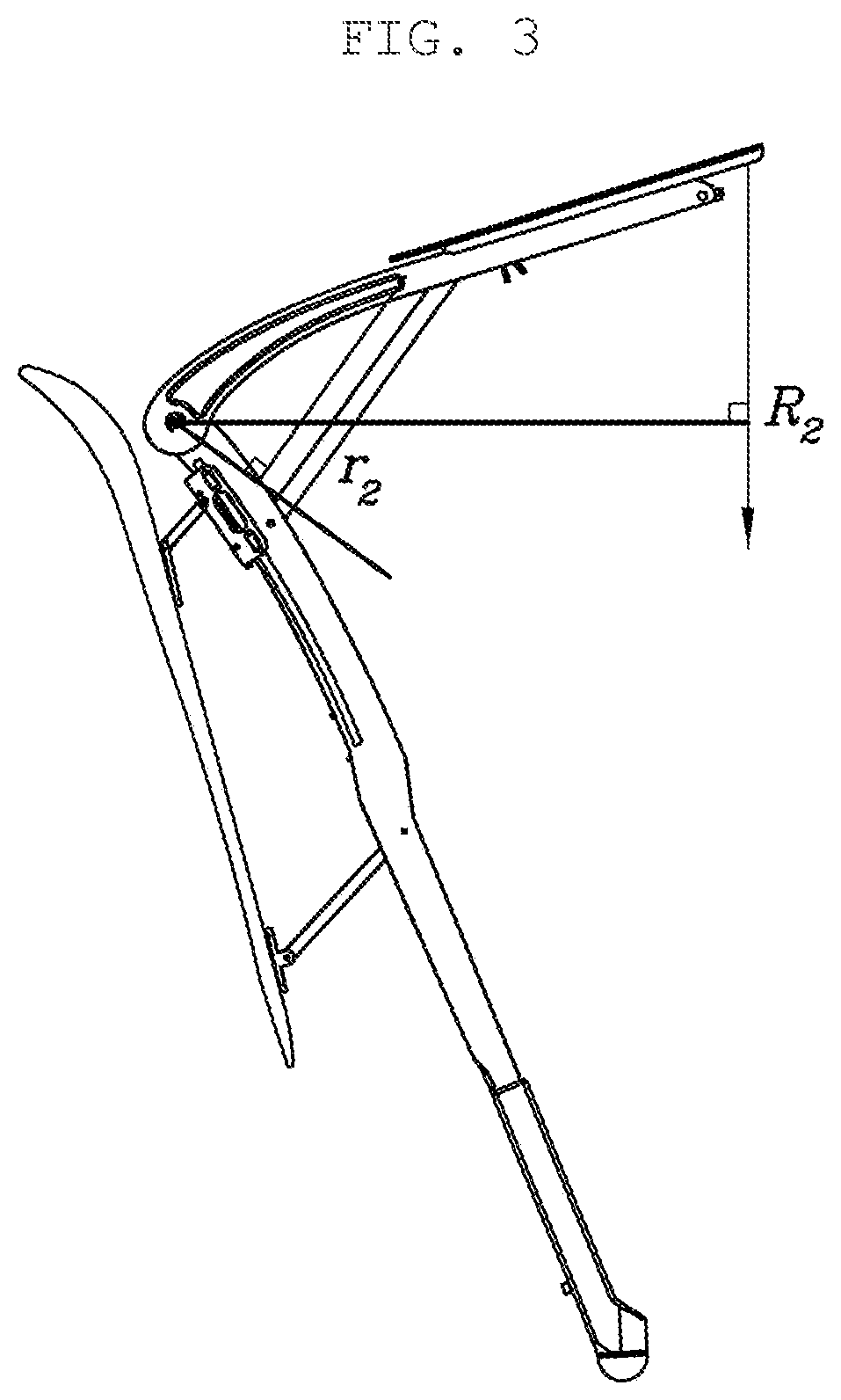 Wearable chair with truss structure