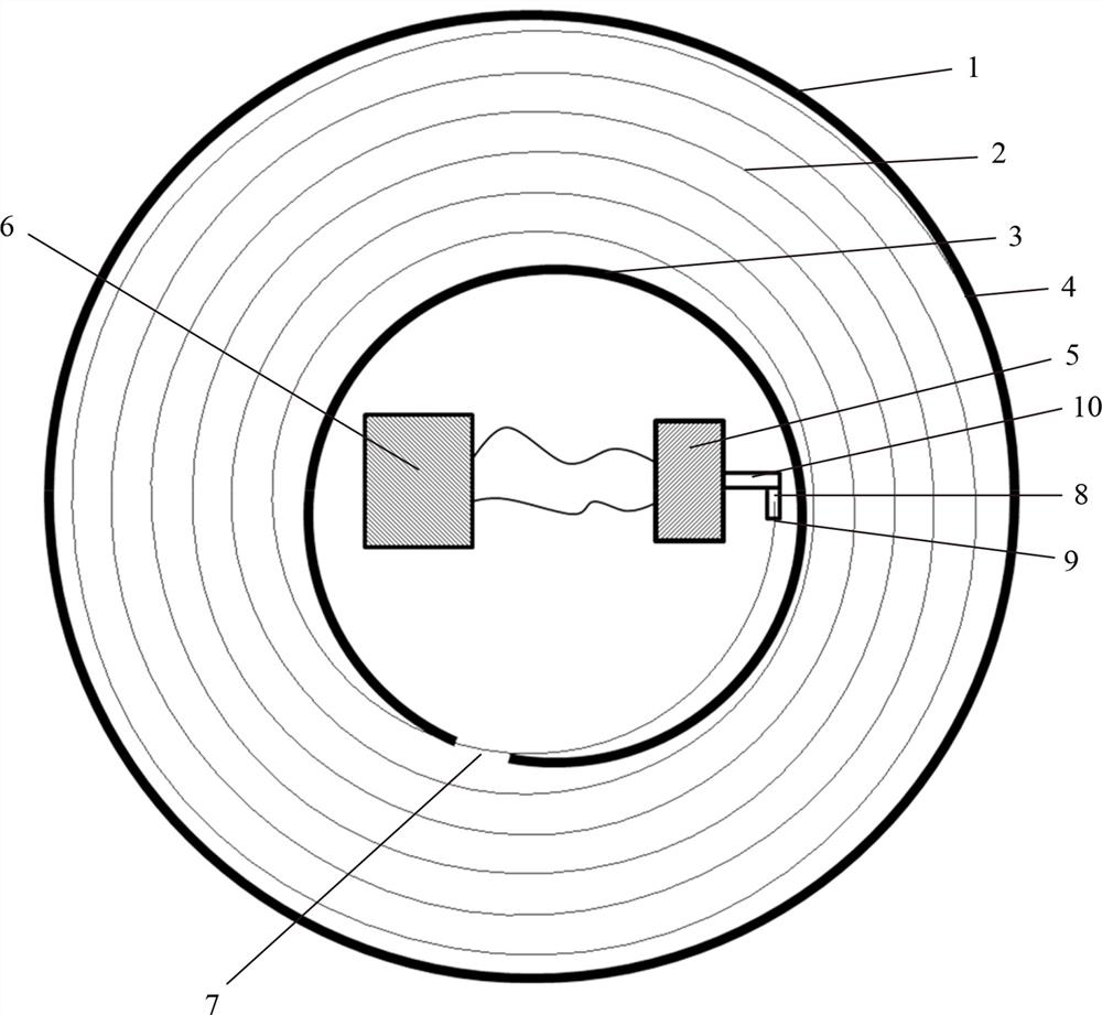 Aero-engine distortion generating device