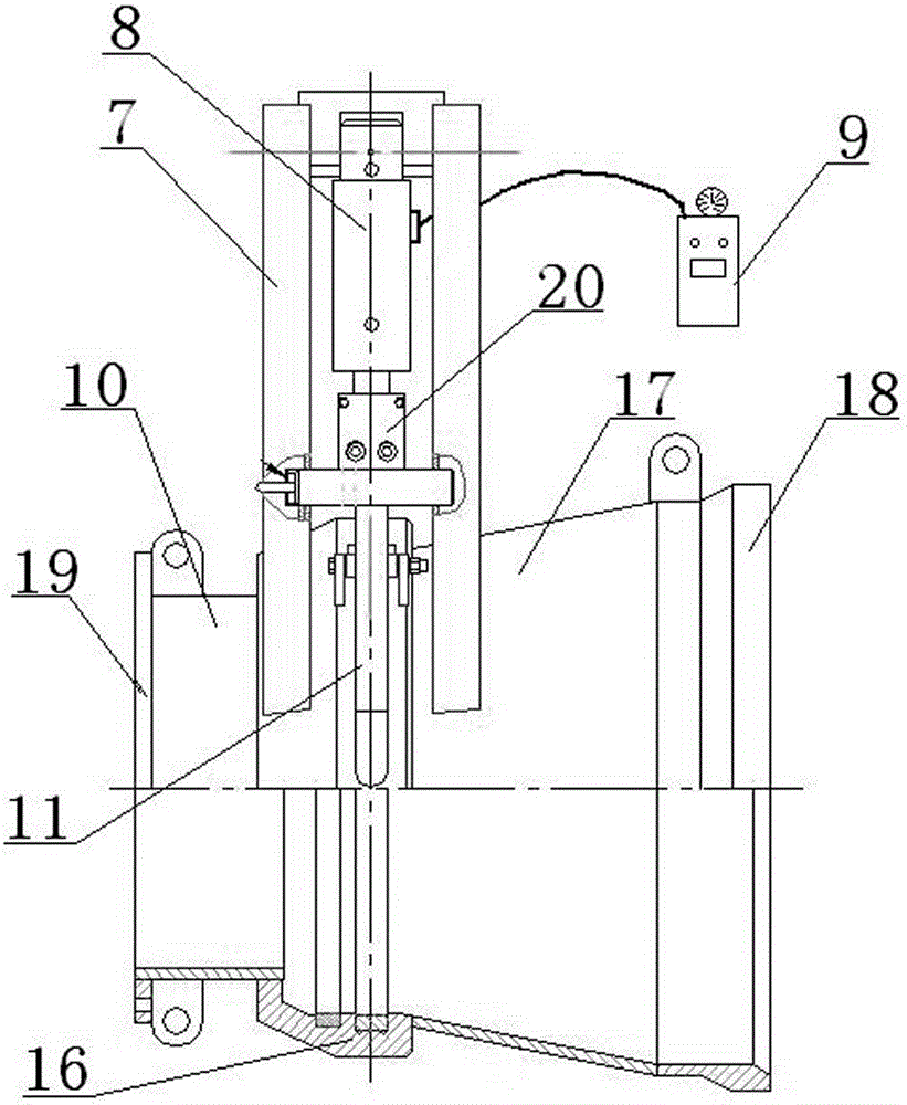 Cutter suction dredger over-water floating pipe hydraulic fast connector