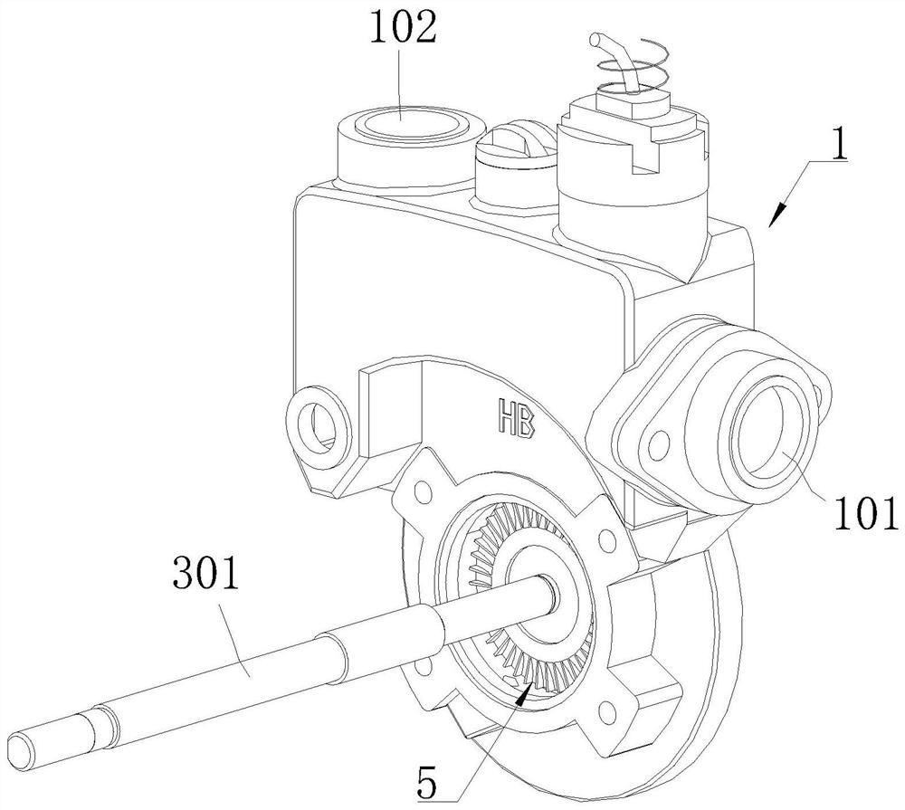 Peripheral pump capable of preventing impurities from caking