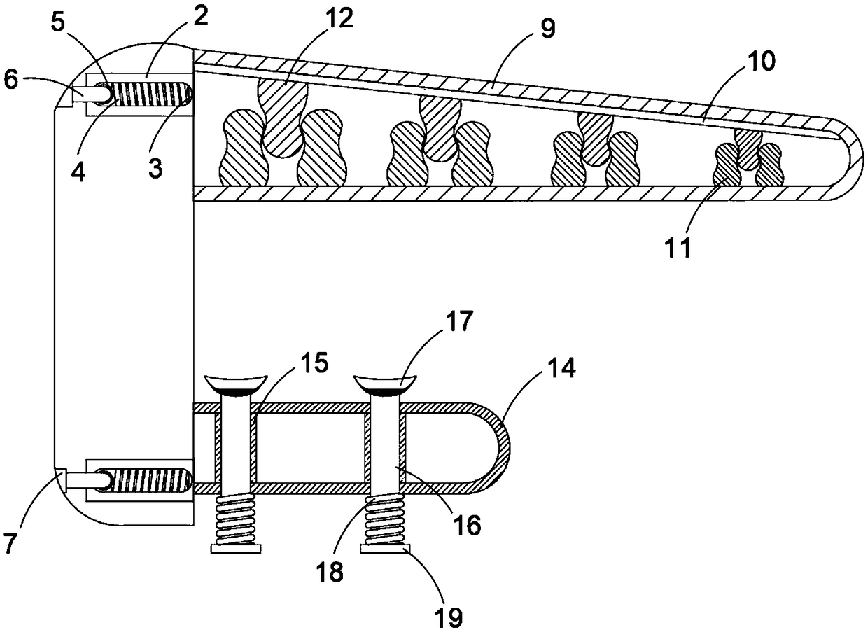 Table edge anti-roughness easing device