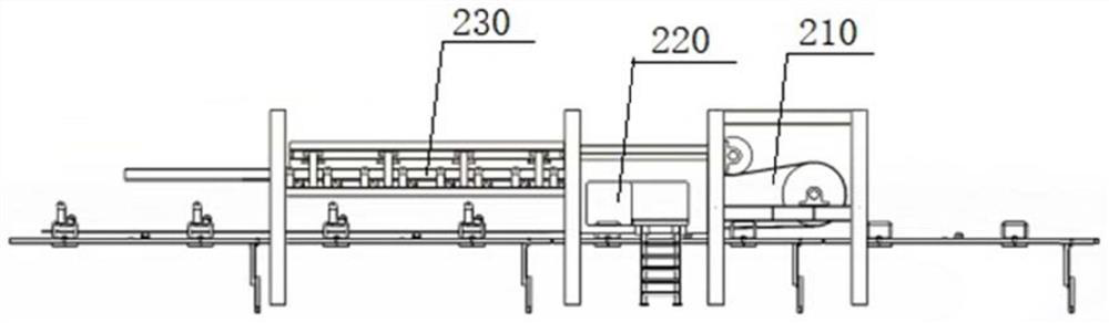 Tail device and method for TBM/shield rear matched continuous belt conveyor