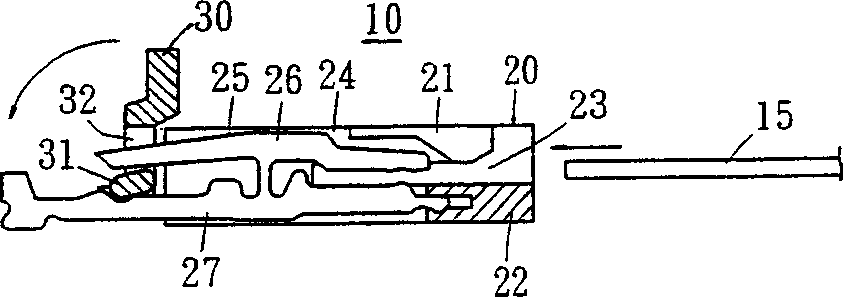 Full-plane soft circuit board connector