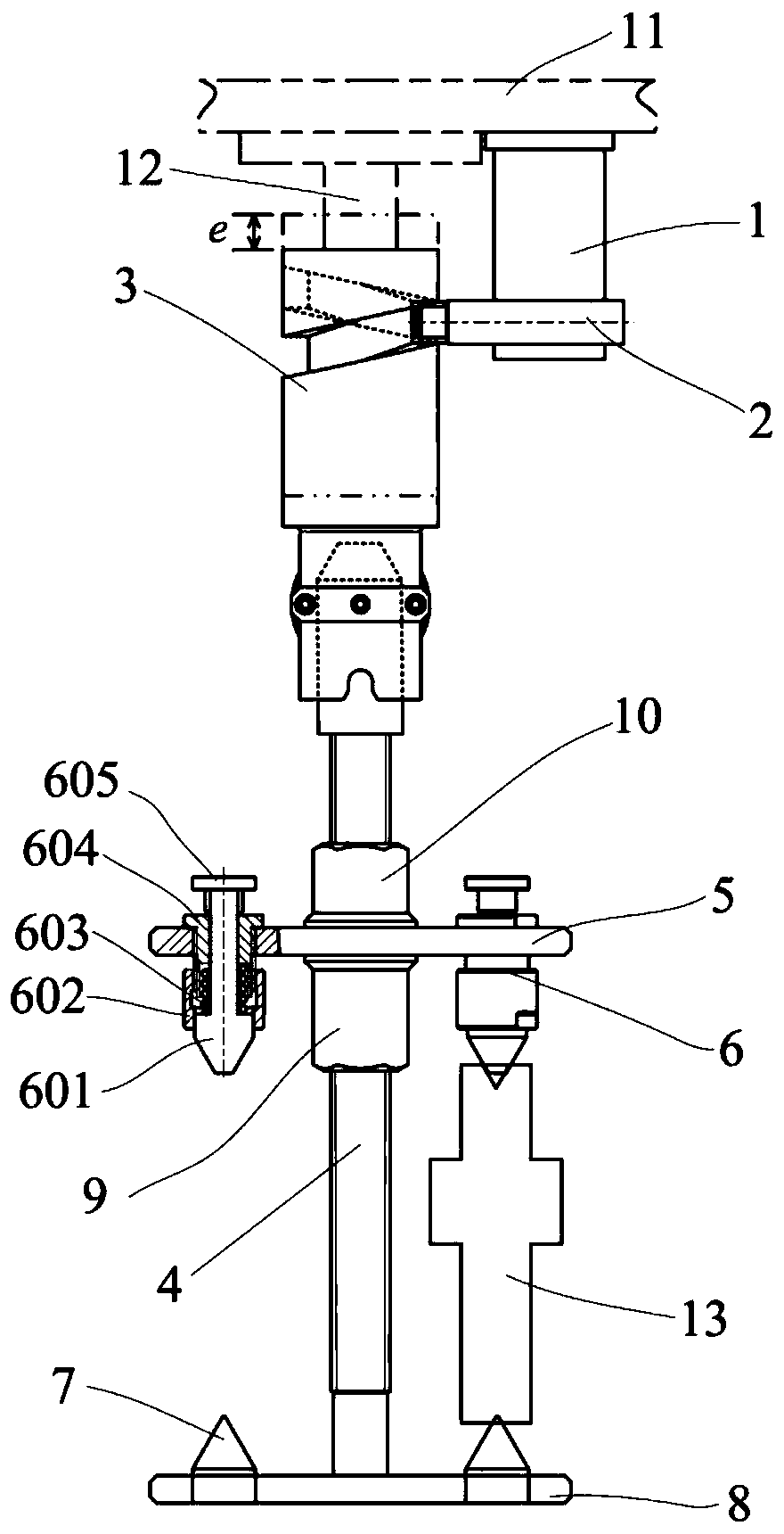 Oil pump gear shaft swirl type barrel grinding finishing tooling device and method