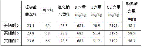 Vegetable salt and method for preparing suaeda salsa vegetable salt by adopting de-colorization technology utilizing diatomite