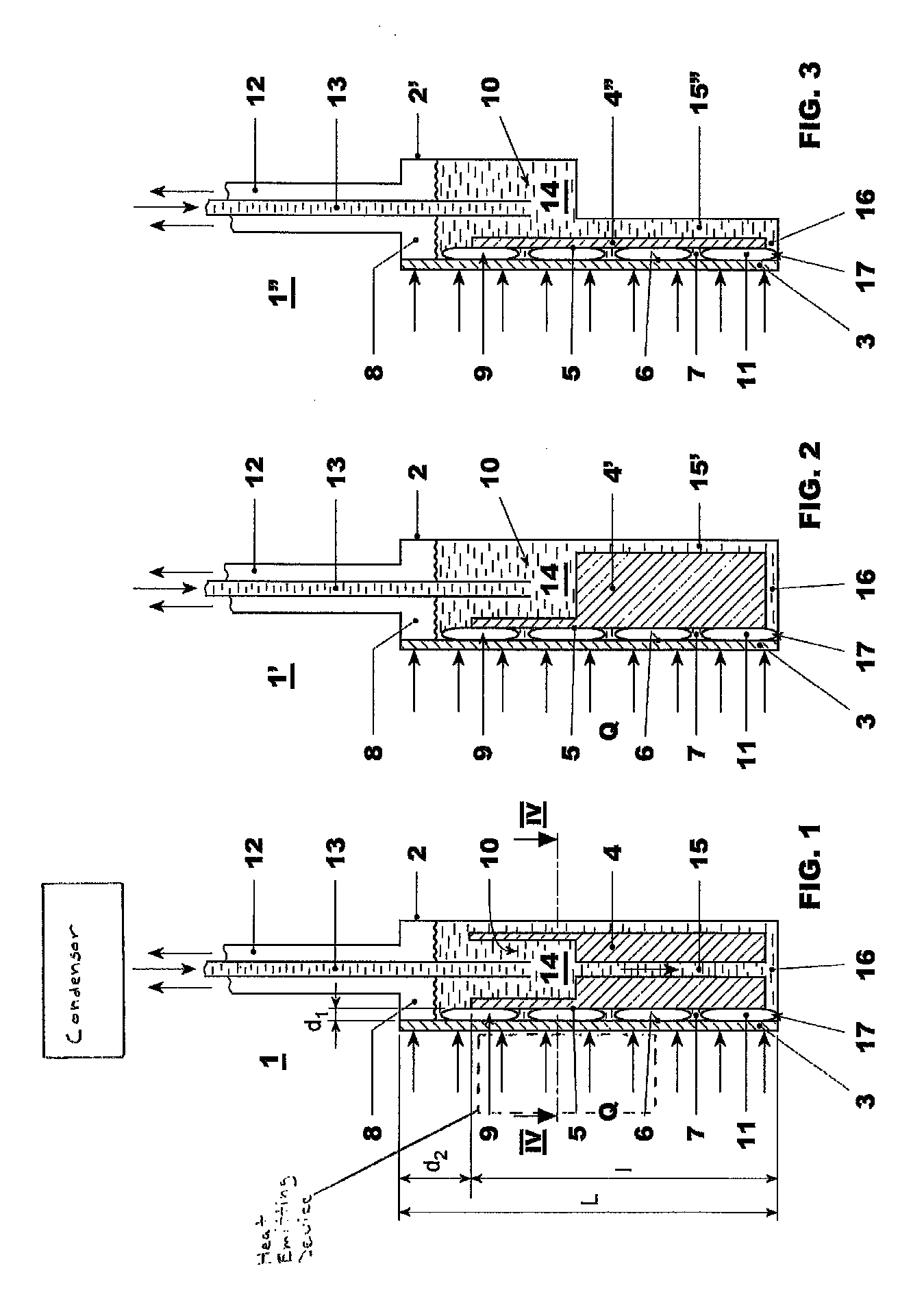 Evaporator for a cooling circuit