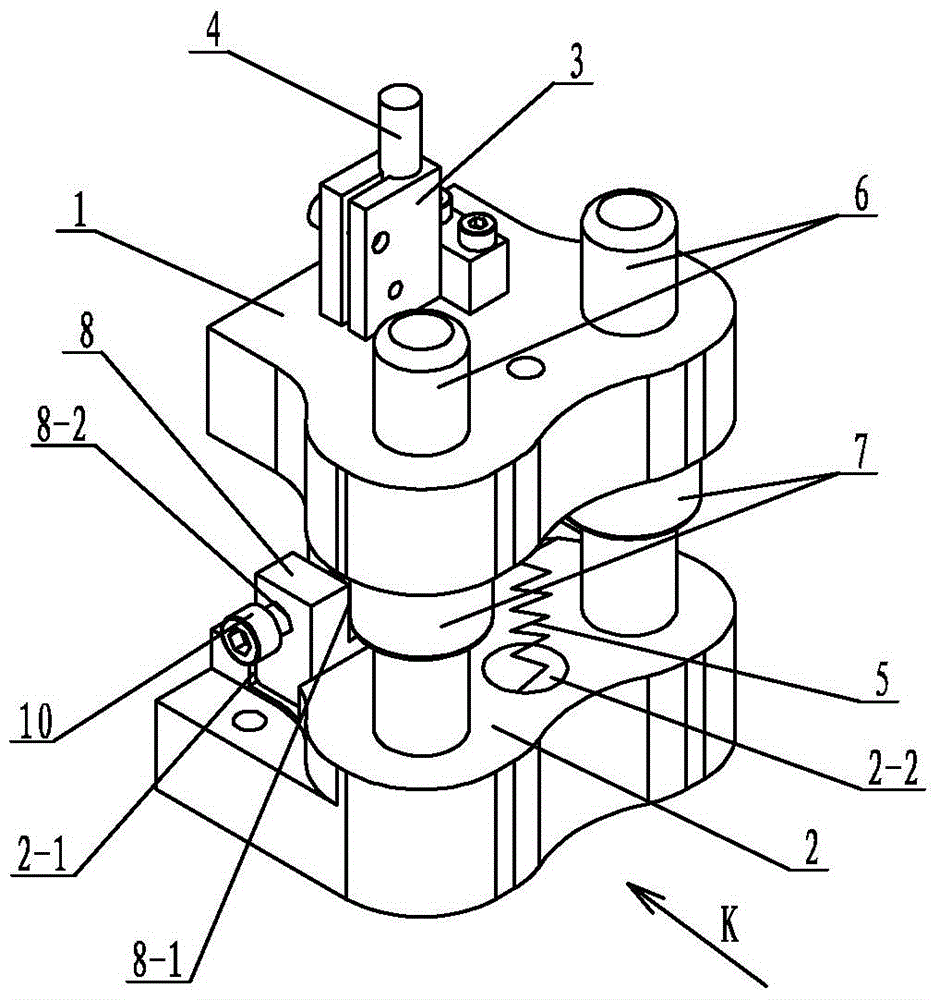 Measuring components on an inner ring measuring device for an automatic ball bearing assembly machine