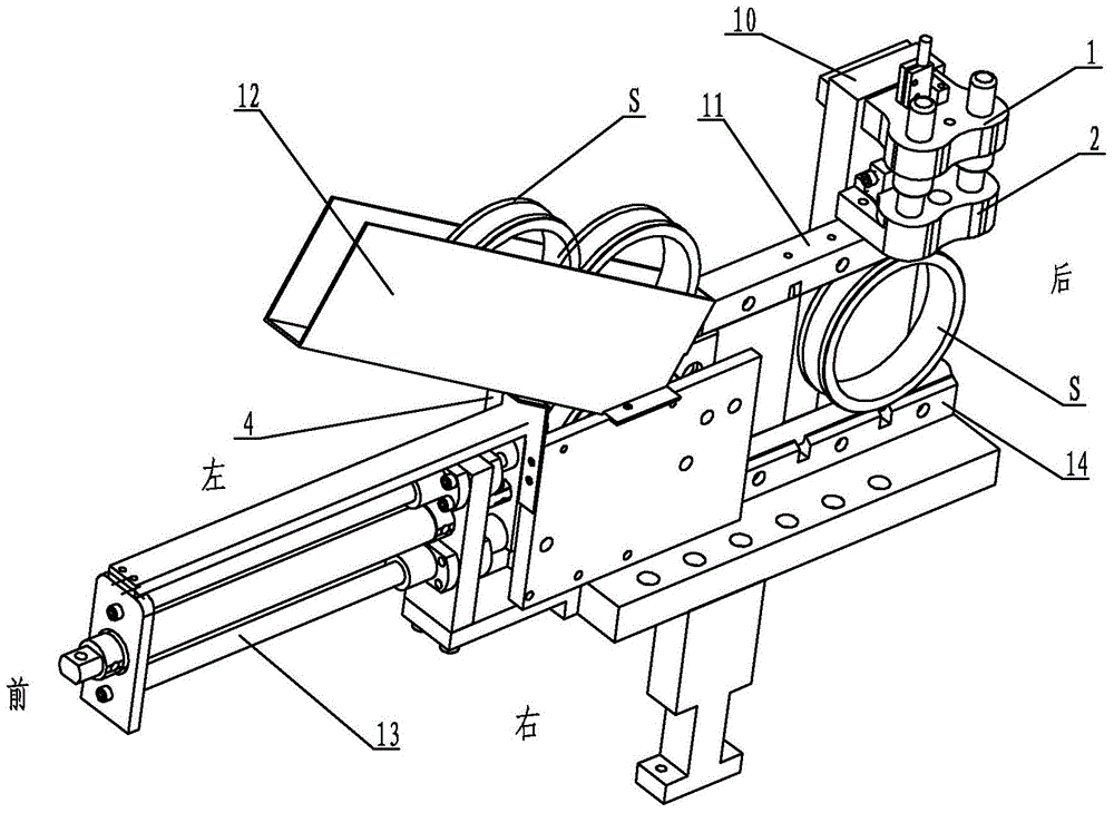 Measuring components on an inner ring measuring device for an automatic ball bearing assembly machine