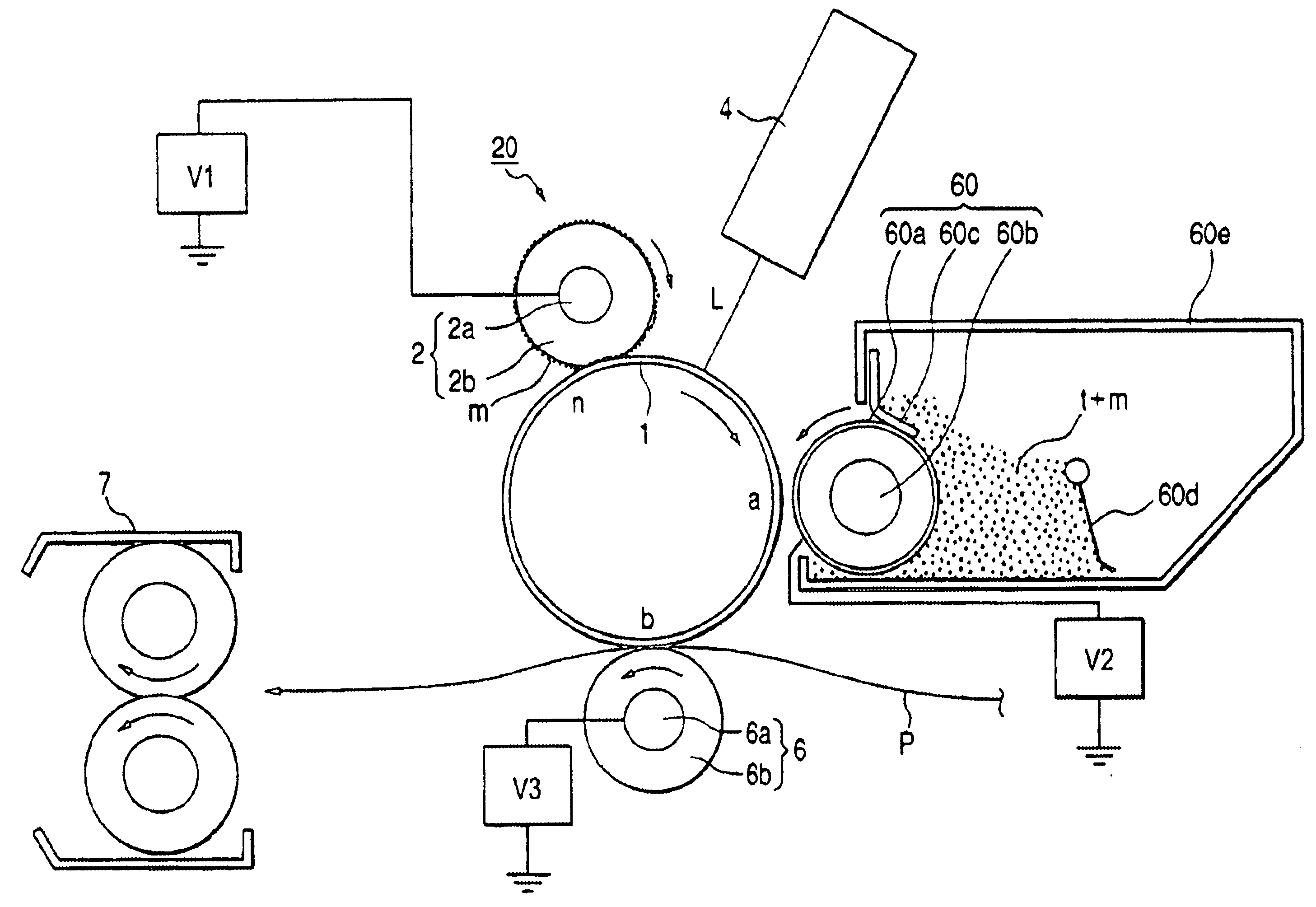 Charging member and image forming apparatus provided with the same