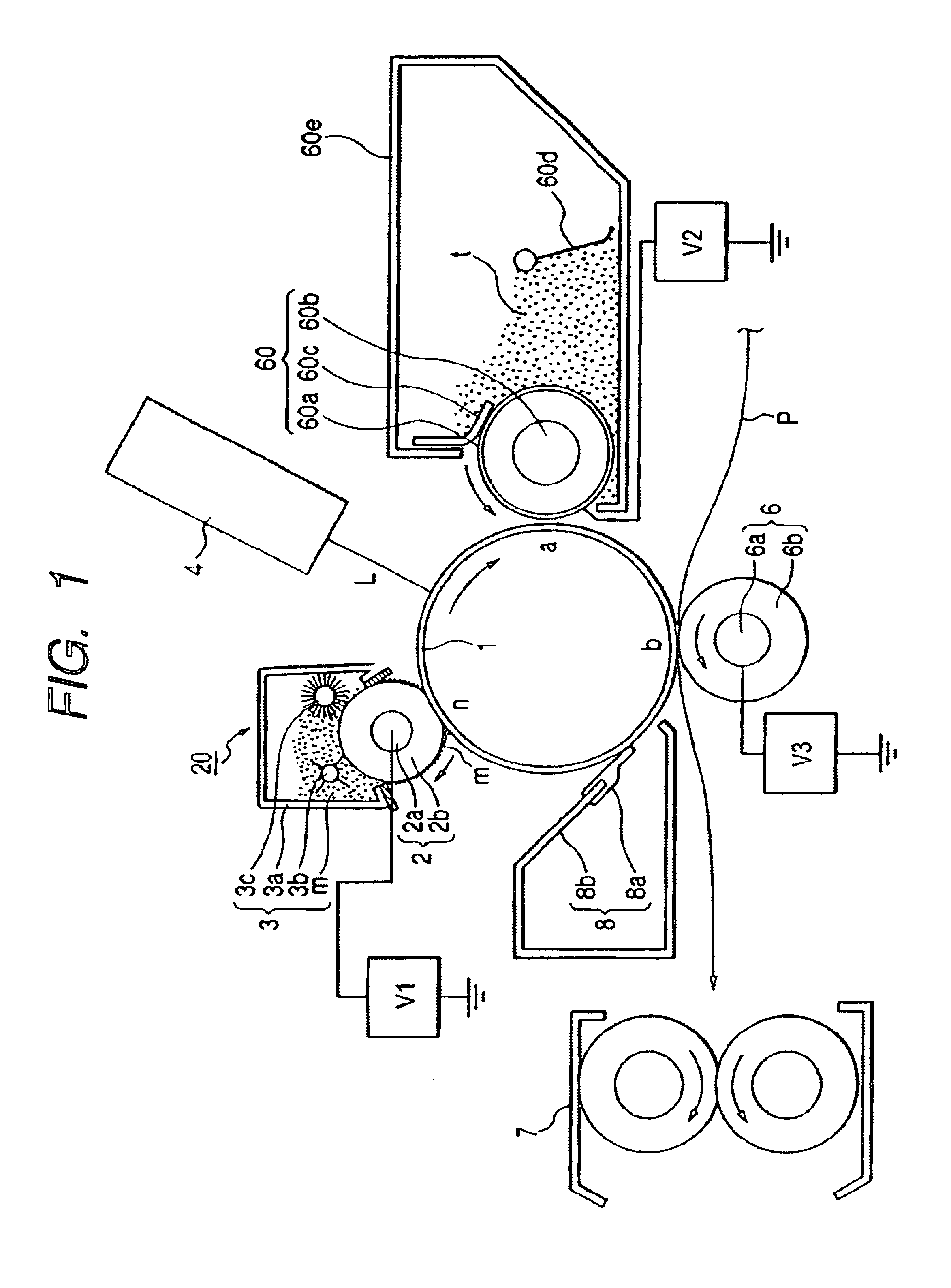 Charging member and image forming apparatus provided with the same