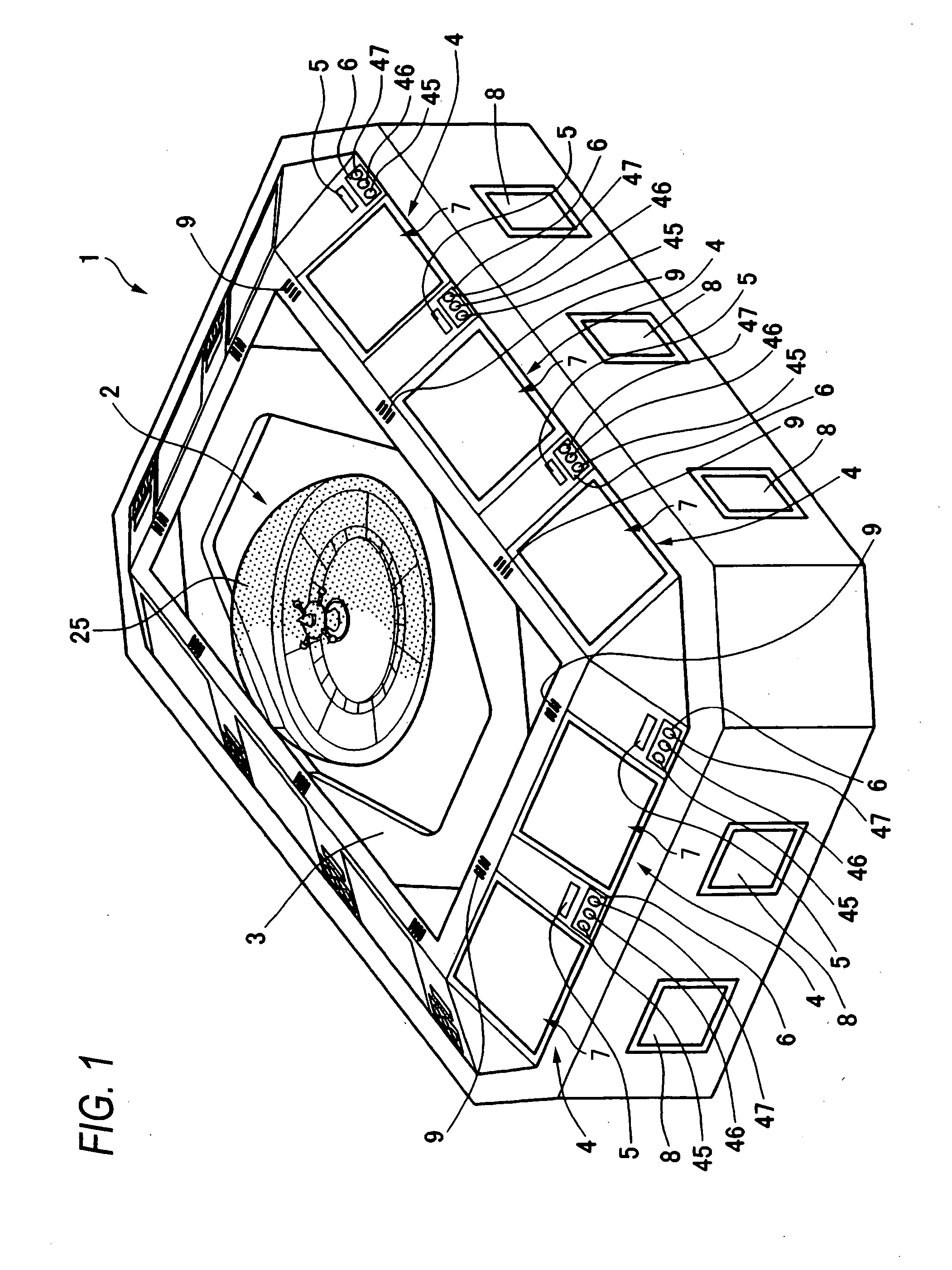 Roulette device and game control method