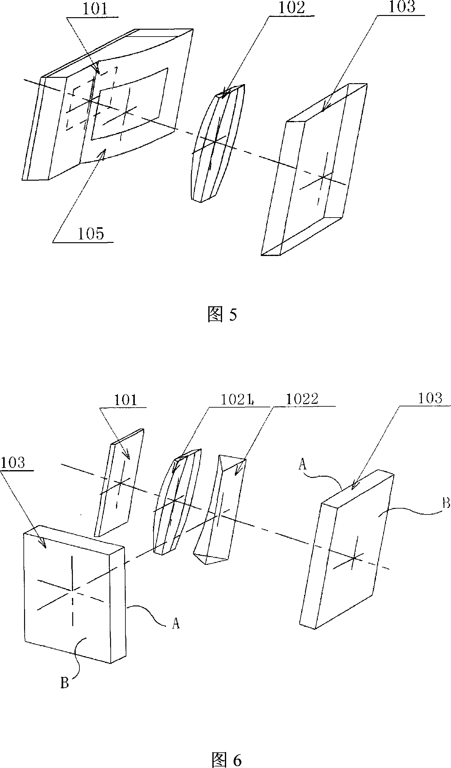 Optical fiber panel display assembly