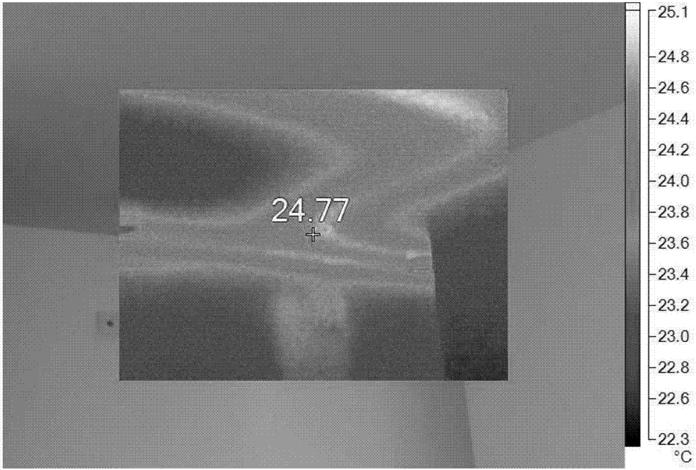 Building heating ventilation pipeline detection method based on thermal infrared imaging