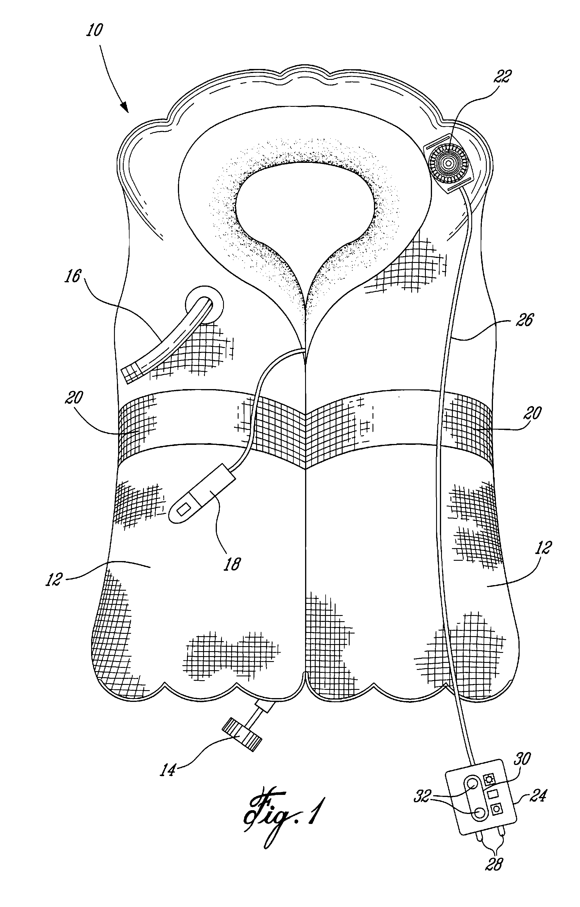 Water activated safety light and flotation device using same