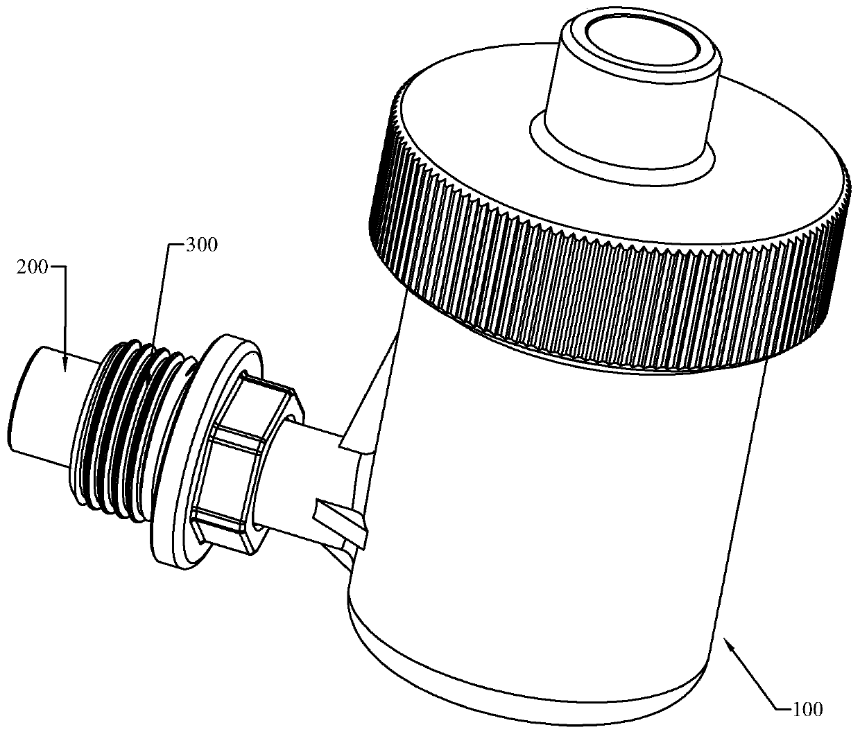 Pipe joint and exhaust valve