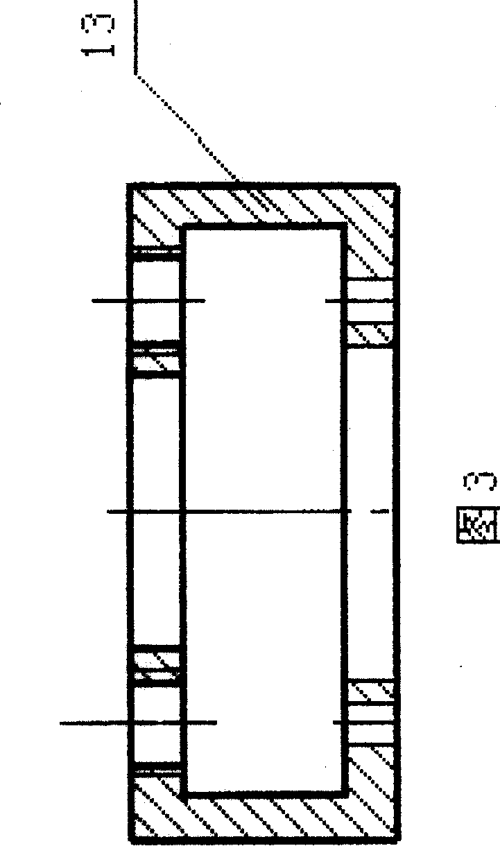 Holder for high-temperature high-pressure glass microscopic model